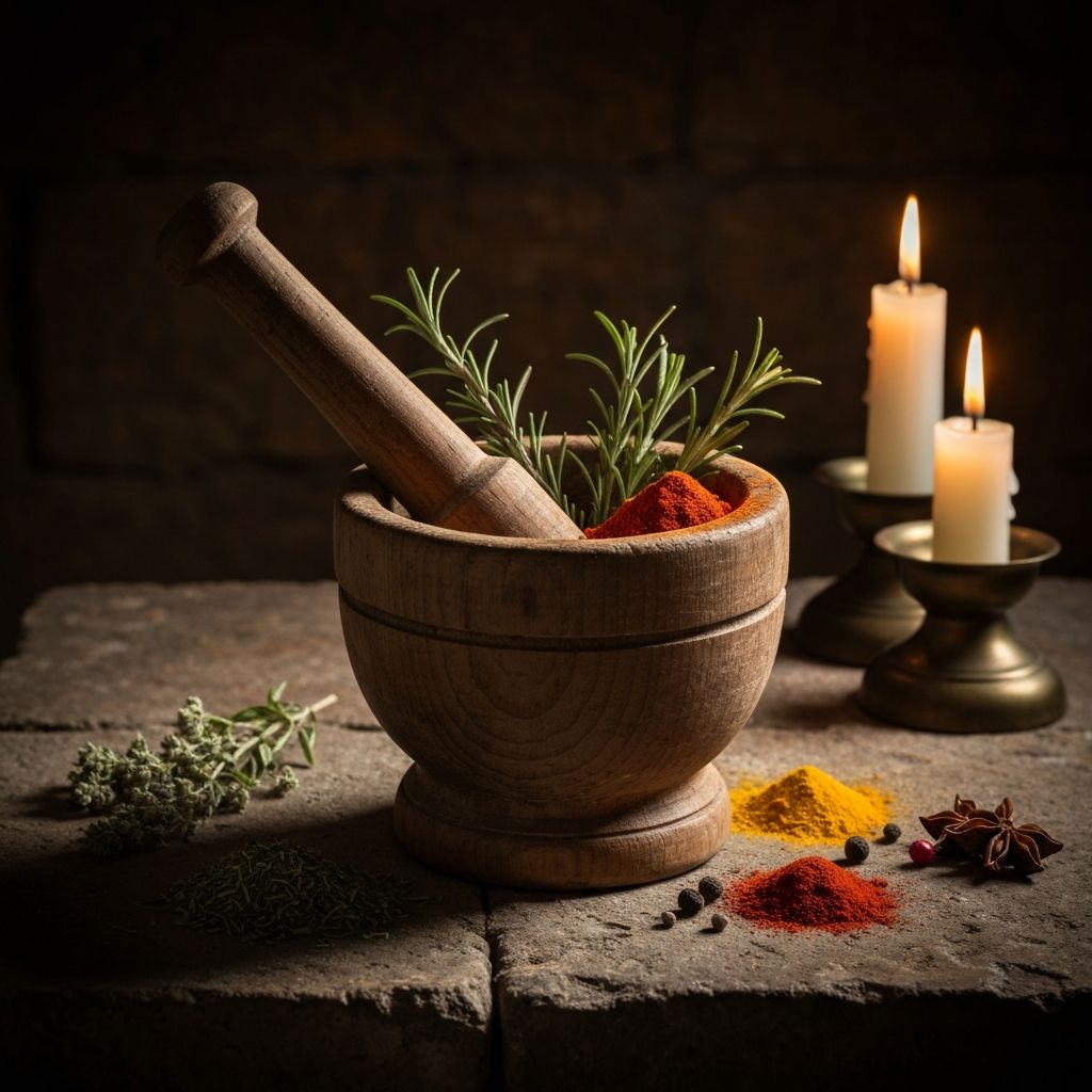 Bahan-bahan herbal tradisional dalam sejarah