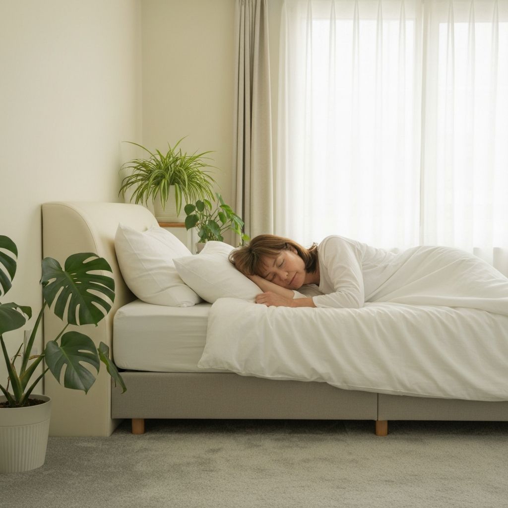 Suasana istirahat yang tenang mendukung kesejahteraan pria