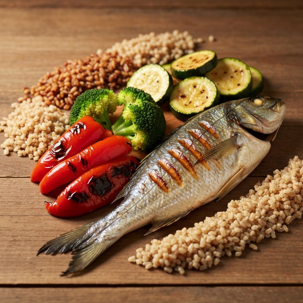 Makanan bergizi seimbang untuk pria dewasa